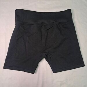 PINK ACTIVE XL Women's Black Athletic Shorts Elastic Waist Lounge Gym Workout